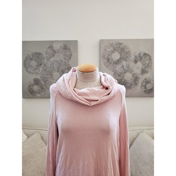 Gibson Convertible Neckline Tunic - size XS in Pink. - Picture 4 of 12